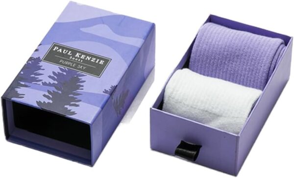 Calzini Paul Kenzie Eco Characters traspiranti unisex Purple-0