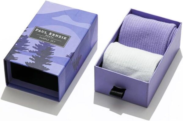 Calzini Paul Kenzie Eco Characters traspiranti unisex Purple-1