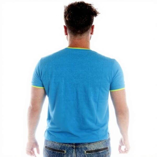 T-shirt Kenzo Uomo Tigre Tasca Azzurro Taglia S