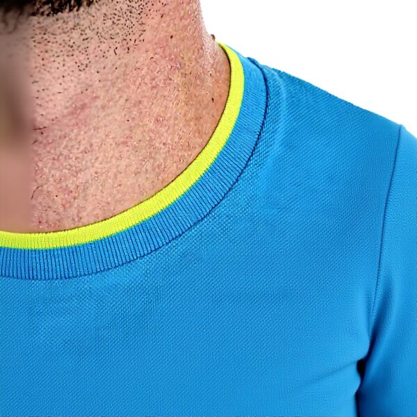 T-shirt Kenzo Uomo Tigre Tasca Azzurro Taglia S