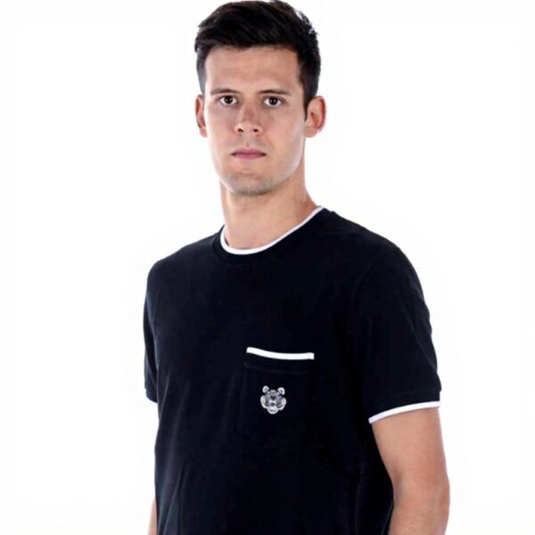 T-shirt Kenzo Uomo Nero Tigre Cotone Maglietta XXL