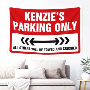 Arazzo Vintage Decor Kenzie Parking Only Tappezzeria