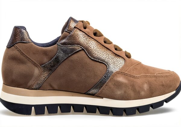 Gabor Sneaker Donna Pelle Stringate Scarpe Basse Comode-3