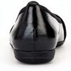 Ballerine donna pelle nero comode slip on casual-2