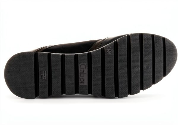 Gabor Sneaker Donna Pelle Larga Nero Scarpe Sportive-6