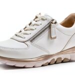 Sneaker Nike Bianco Argento Pelle Suola Leggera Scarpe-0