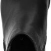 Stivaletti Chelsea Nero Vernice Larga Donna Comfort-5