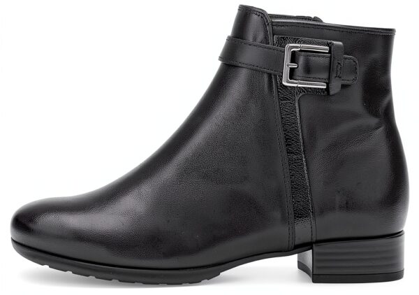 Stivaletti Gabor Nero Vernice Tacco a Blocco Larga-1