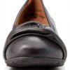 Ballerine donna pelle nero classico elegante comode-4