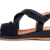 Sandali Gabor donna comodi estivi tessuto velcro-1
