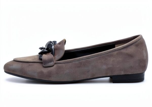 Gabor Ballerine Donna Pelle Liscia Tacco Piatto Nero Terra-1