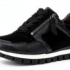 Gabor Sneaker Donna Pelle Larga Nero Scarpe Sportive-0