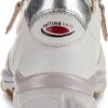 Sneaker Nike Bianco Argento Pelle Suola Leggera Scarpe-2