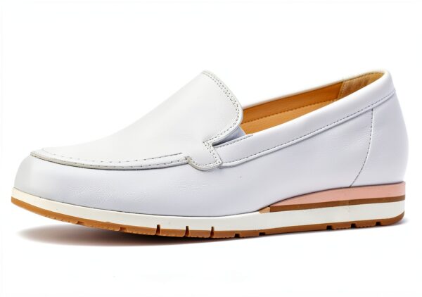 Scarpe Medium Bianco 40.5 EU Uomo Casual Comode-0