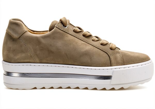 Gabor Sneaker Donna Pelle Grezza Scarpe Basse Casual Pino 42-3