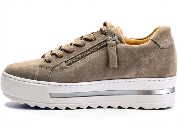 Gabor Sneaker Donna Pelle Grezza Scarpe Basse Casual Pino 42-1