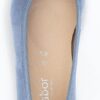 Gabor Ballerine Donna Pelle Grezza Quercia Blu Taglie EU-5