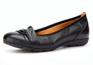 Ballerine donna pelle nero classico elegante comode-0