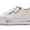 Gabor Sneaker Donna Bianco Pelle Ruvida Tacco Basso-1