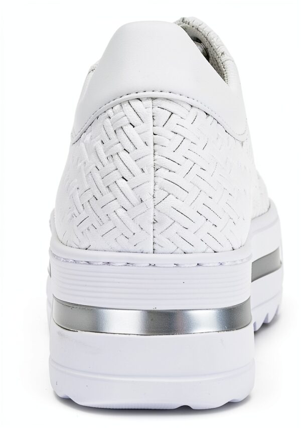 Sneaker Gabor Donna Pelle Grezza Bianco Scarpe Casual-2