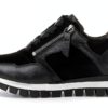 Gabor Sneaker Donna Pelle Larga Nero Scarpe Sportive-1