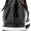 Gabor Sneaker Donna Pelle Larga Nero Scarpe Sportive-2