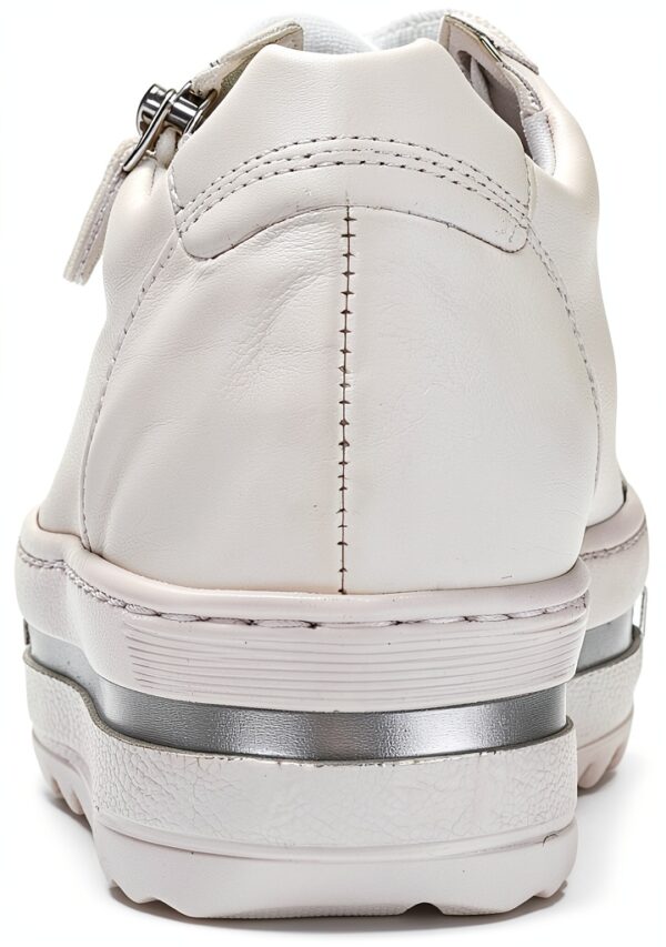 Gabor Sneaker Donna Bianco Pelle Ruvida Tacco Basso-2