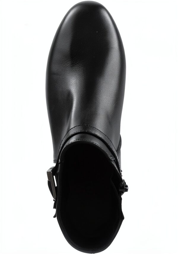 Stivaletti Gabor Nero Vernice Tacco a Blocco Larga-5