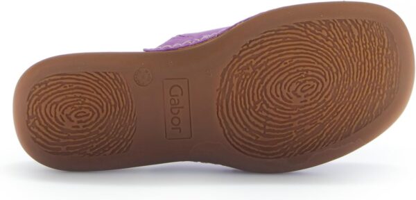 Zoccoli Gabor donna vernice pelle suola lattice comodi-6