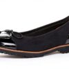 Gabor Ballerine Donna Pelle Scamosciata Nero Papillon-0