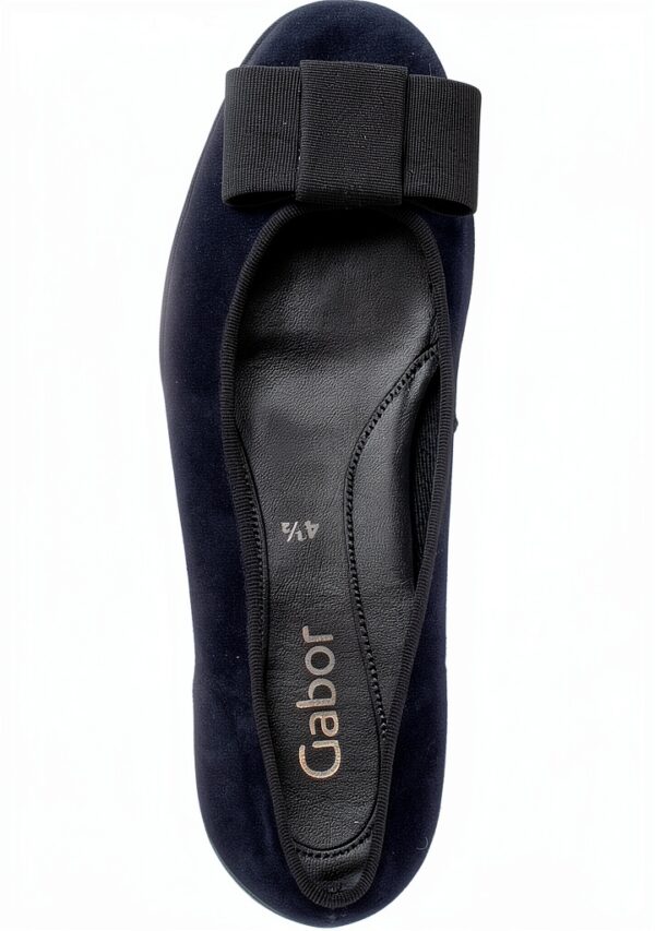 Ballerine Gabor Tessuto Tacco Blocco Scarpe Eleganti Donna-5