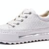 Sneaker Gabor Donna Pelle Grezza Bianco Scarpe Casual-0