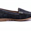 Scarpe basse donna Blu Bianco Peanut 21 comode eleganti-3
