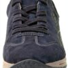 Gabor Sneaker Donna Pelle Nabuk Blu Dark Blue Tacco Piatto-4