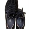 Gabor Sneaker Donna Pelle Nabuk Blu Nero Tacco Piatto-9