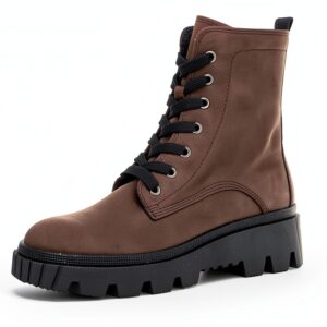 Stivaletti Gabor pelle Grigio Nero donna stivali invernali-0