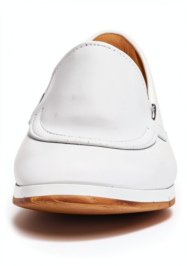 Scarpe Medium Bianco 40.5 EU Uomo Casual Comode-4