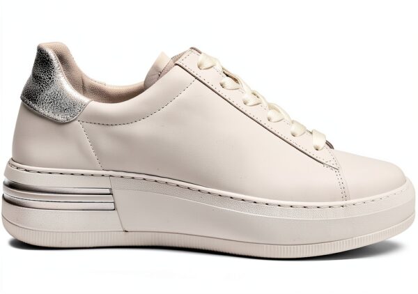 Gabor Sneaker Donna Tessile Pelle Cella Leggera Bianco-3