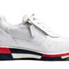 Gabor Sneaker Donna Bianco Marine Pelle Comoda Cerniera-3