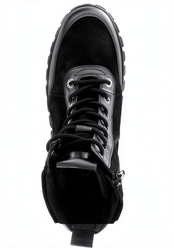 Stivaletti Gabor Donna Pelle Liscia Tacco Piatto Nero Desert-5