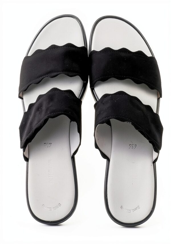 Gabor Sandali Donna Piatto Laccato Comodo Velcro-8