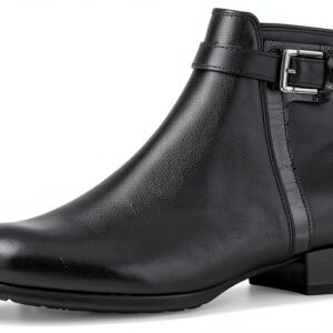 Stivaletti Gabor Nero Vernice Tacco a Blocco Larga-0