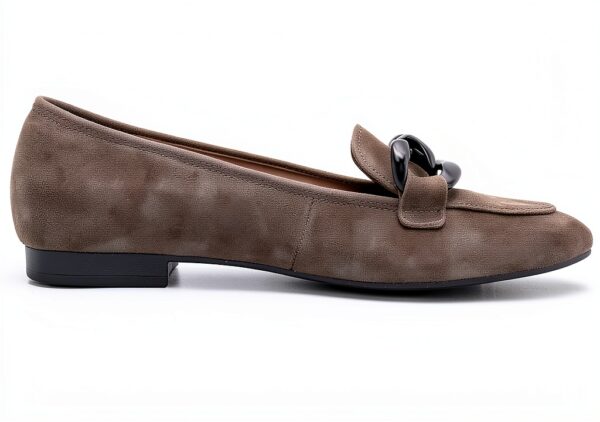 Gabor Ballerine Donna Pelle Liscia Tacco Piatto Nero Terra-3