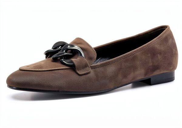 Gabor Ballerine Donna Pelle Liscia Tacco Piatto Nero Terra-0