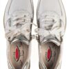 Sneaker Nike Bianco Argento Pelle Suola Leggera Scarpe-8