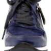 Gabor Sneaker Donna Pelle Stringate Larghezza Comoda Marine-4