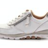 Sneaker Nike Bianco Argento Pelle Suola Leggera Scarpe-1