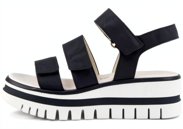 Gabor Sandali Donna Piatto Laccato Comodo Velcro-1