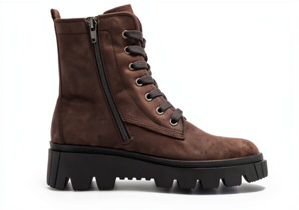 Stivaletti Gabor pelle Grigio Nero donna stivali invernali-3