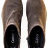 Gabor Stivaletti Donna Pelle Grezza Zeppa 7 cm Grigio Pepper-6